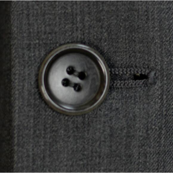 Vestimenta Suit Jacket Blazer Gray 3 Button Double Vent EU 54, US 44R - Picture 6 of 7